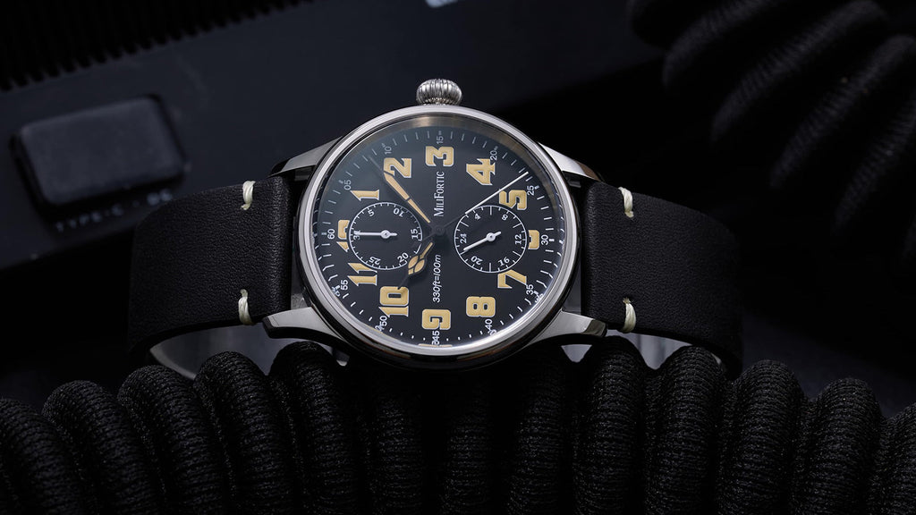 Introducing the Milifortic P137: A Slim 38mm Vintage Pilot Watch