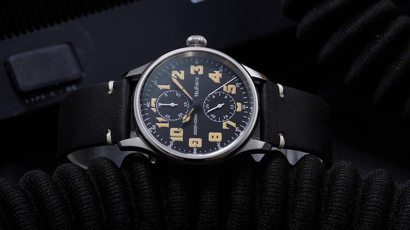 Introducing the Milifortic P137: A Slim 38mm Vintage Pilot Watch