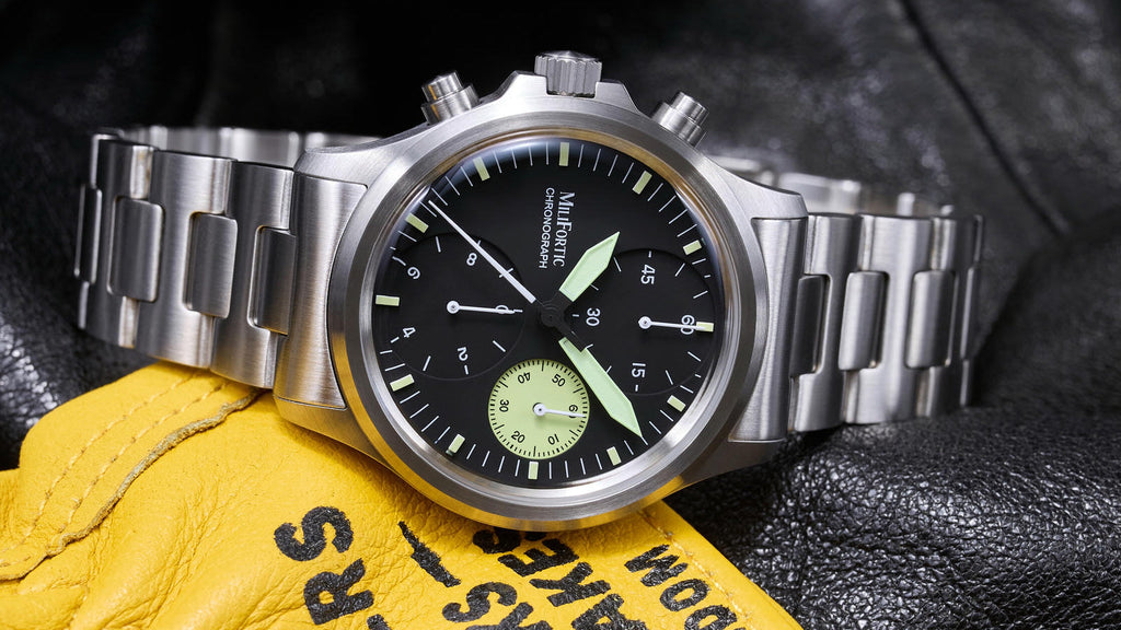 Sinn 356 Euro Flieger III Homage: Left-Handed Chronograph - Milifortic M135