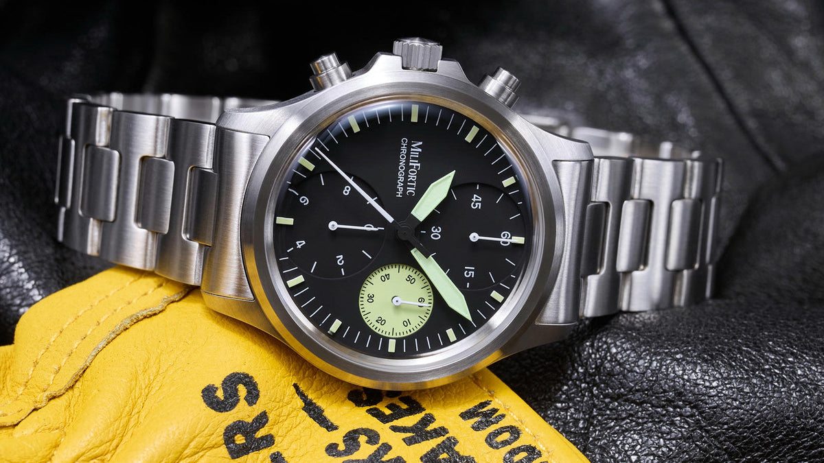 Sinn 356 Euro Flieger III Homage: Left-Handed Chronograph - Milifortic M135
