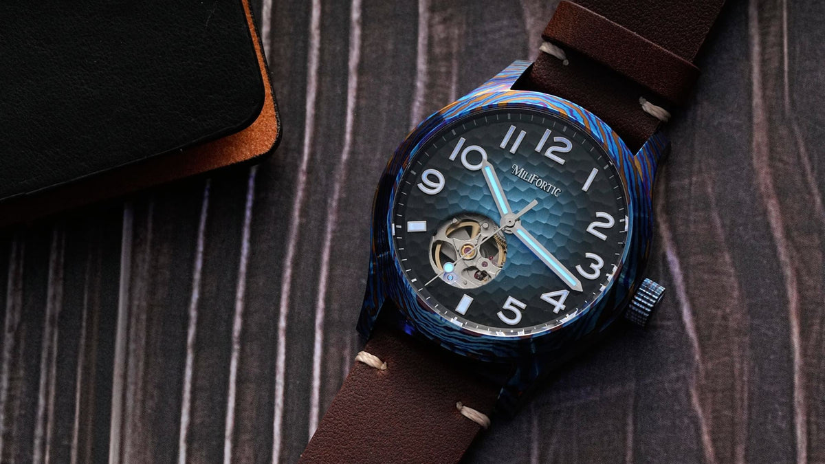 Milifortic Open-Heart Watches Set to Debut on Kickstarter