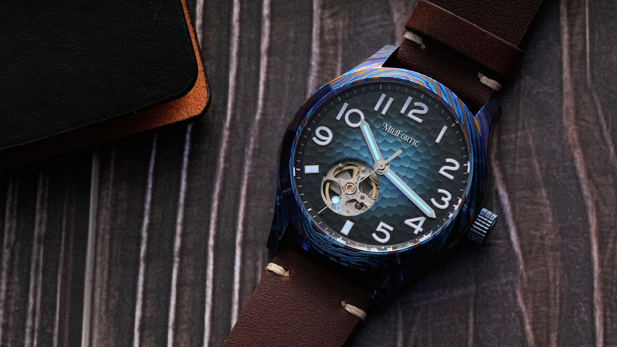 Milifortic Open-Heart Watches Set to Debut on Kickstarter