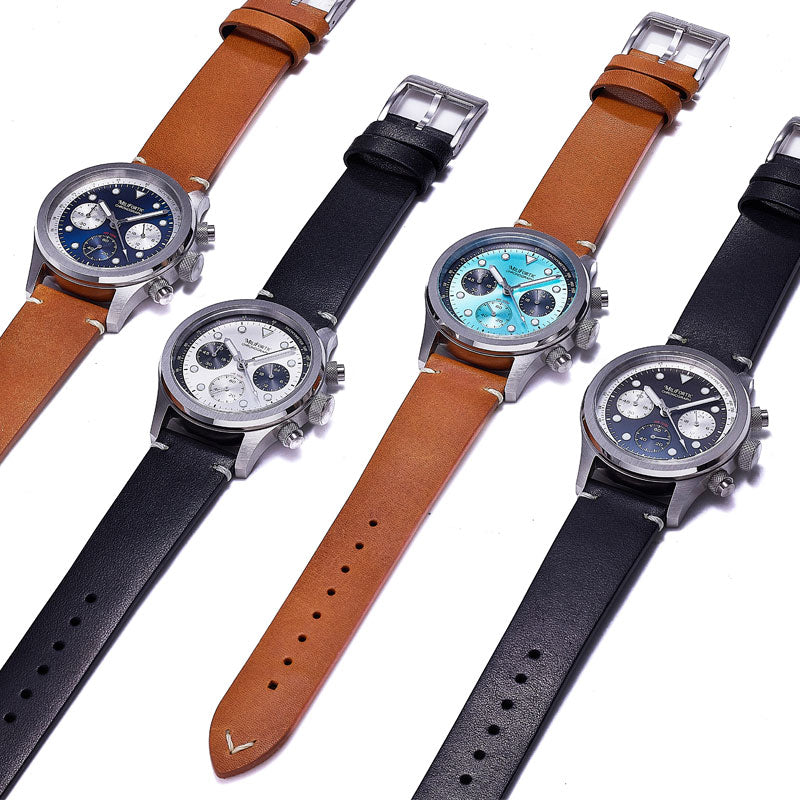 Milifortic R086 39mm Quartz VK63 Chronograph Modern Fashion Style