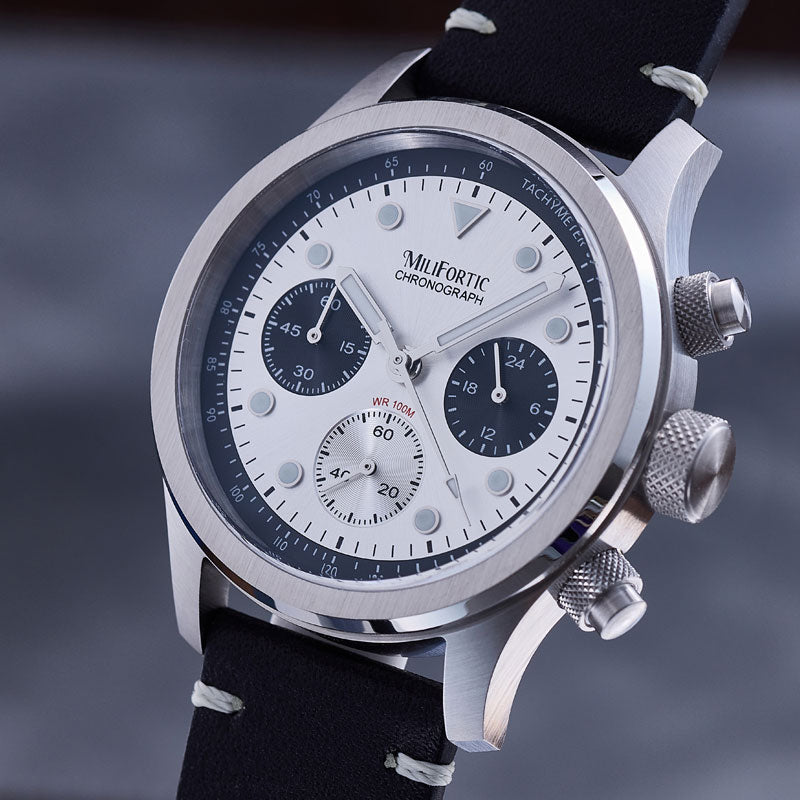 Milifortic R086 39mm Quartz VK63 Chronograph Modern Fashion Style