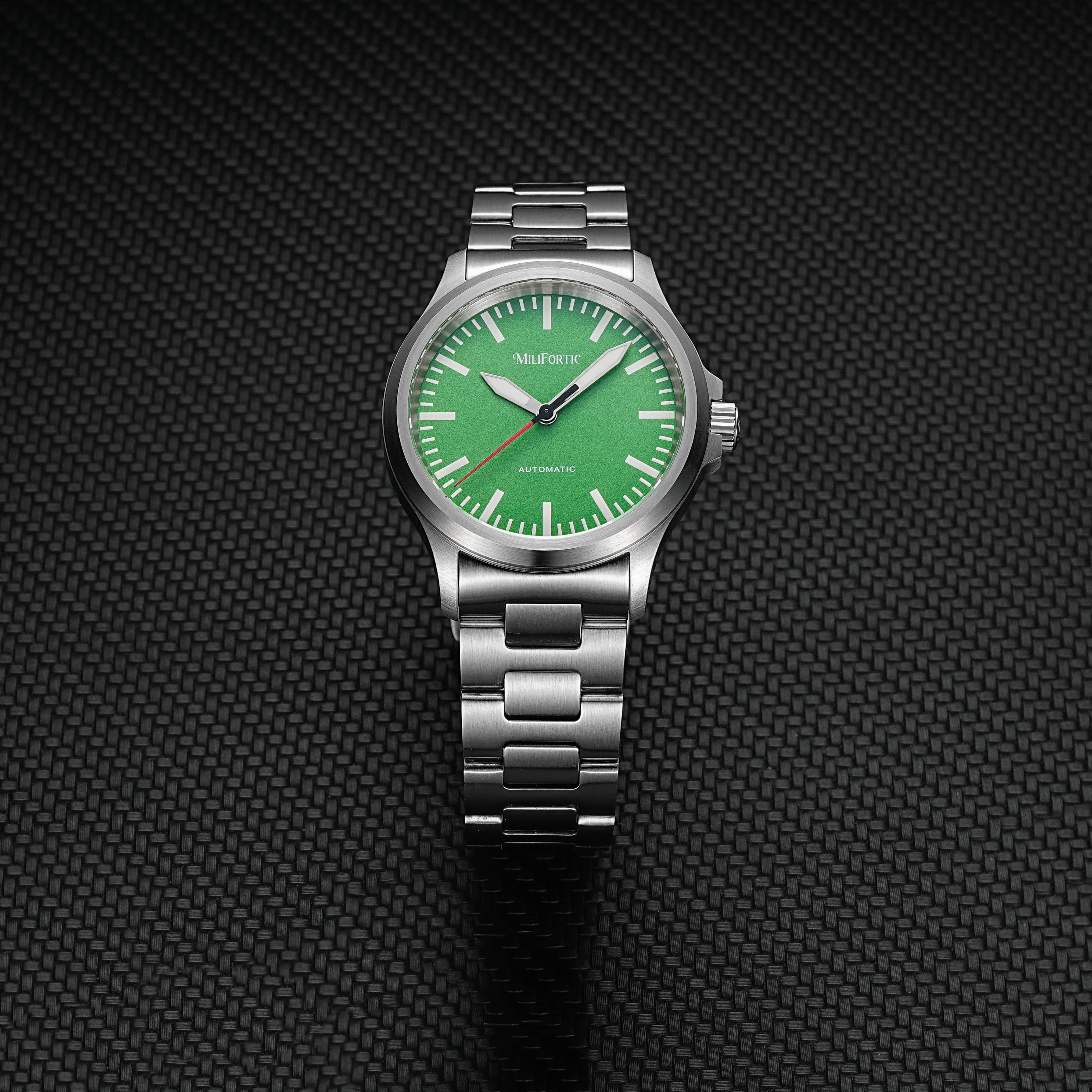 Milifortic S110 39mm Simple Style 556 I Homage Auto Wristwatches