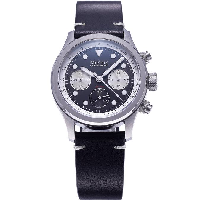 Milifortic R086 39mm Quartz VK63 Chronograph Modern Fashion Style