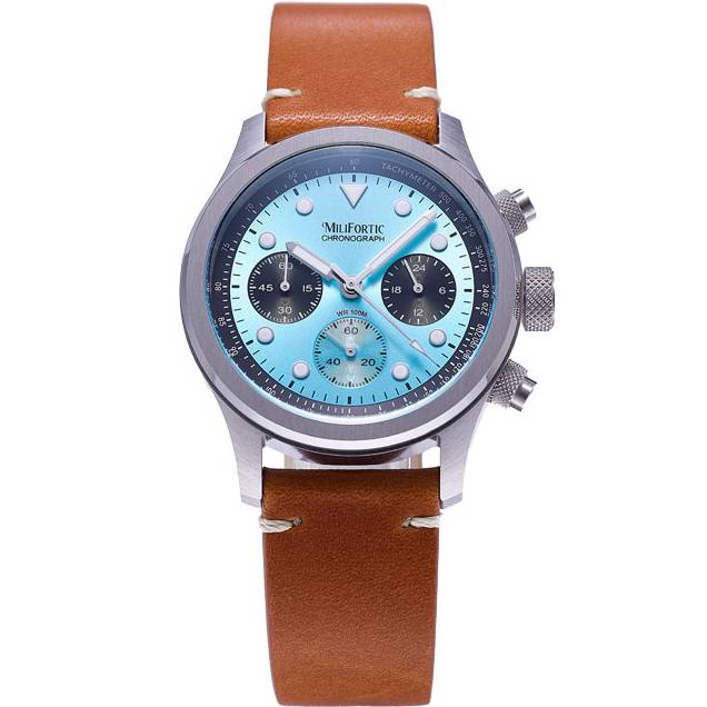 Milifortic R086 39mm Quartz VK63 Chronograph Modern Fashion Style
