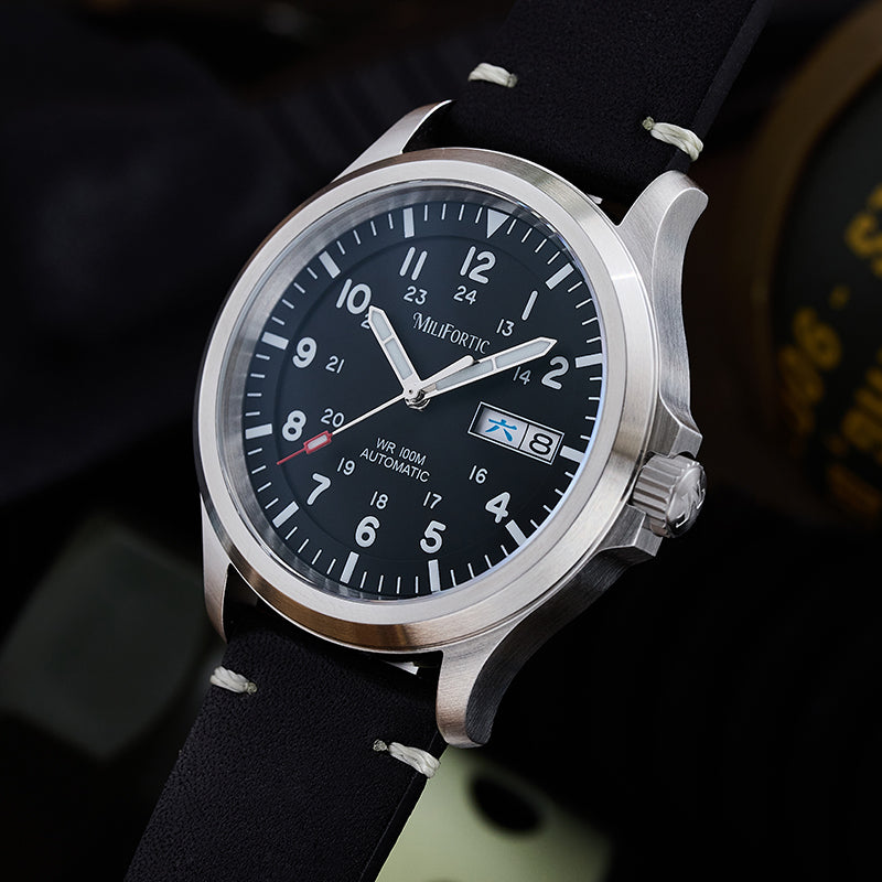 Affordable 39mm Day-Date Field Automatic 24 Hour Watches M097
