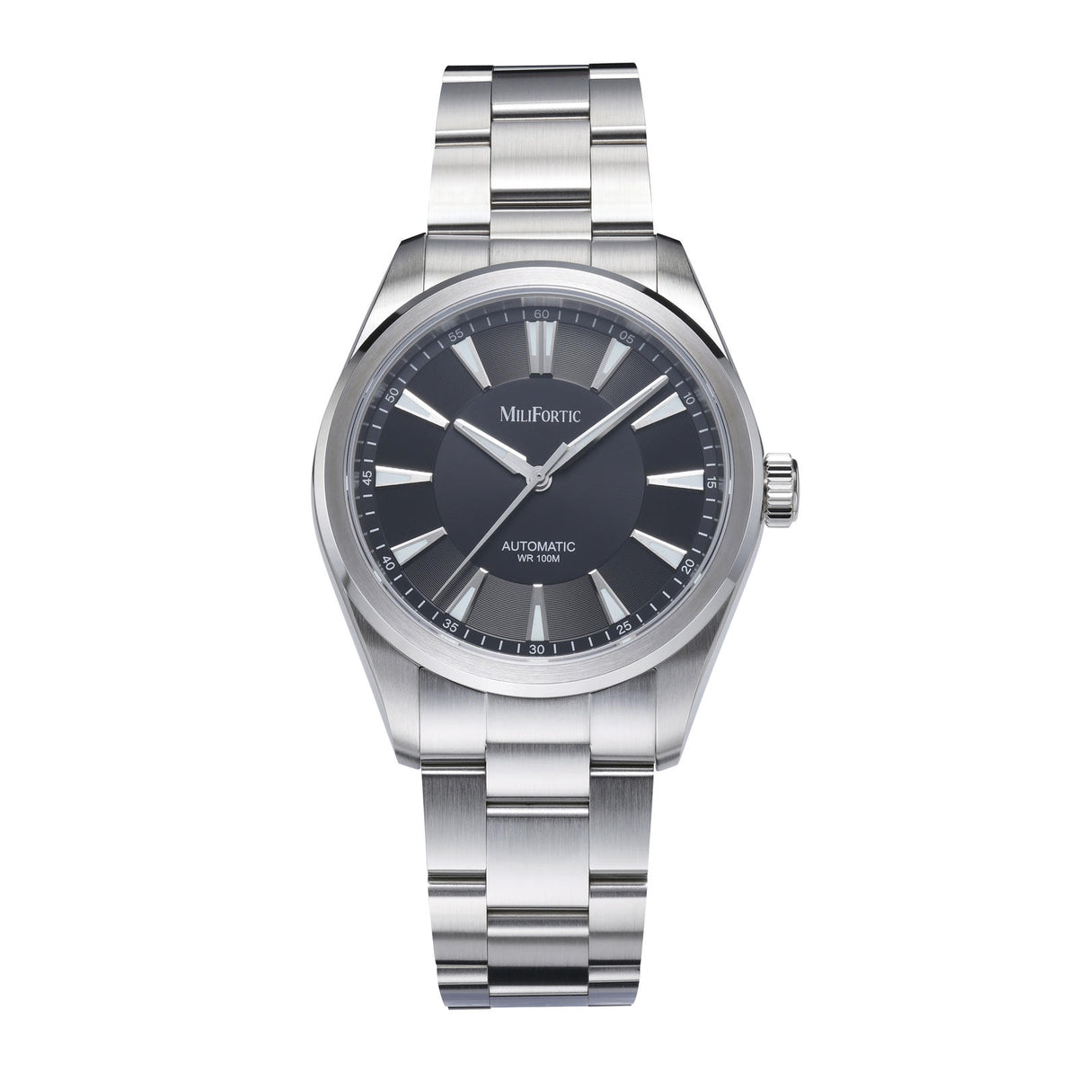 Milifortic 39mm Original Design No-Date Concentric Ring Dial Automatic Sports Watch S139